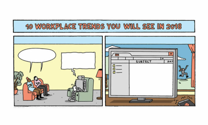 10 Workplace Trends You’ll See in 2018 [Comic]