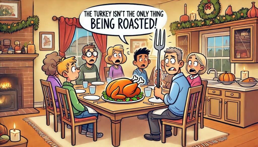 Thanksgiving family roast