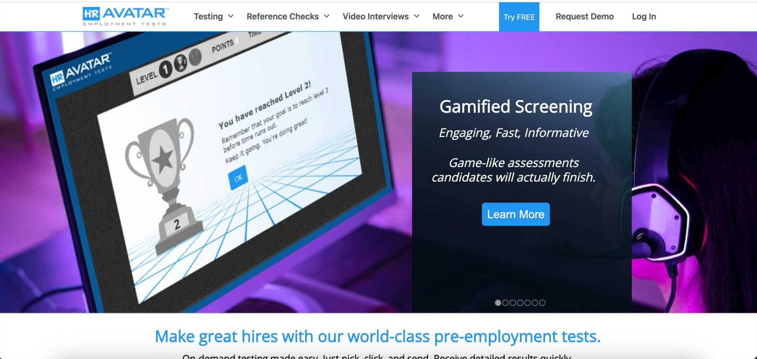 HR Avatar helps you assess candidates while also optimizing other parts of the hiring funnel.