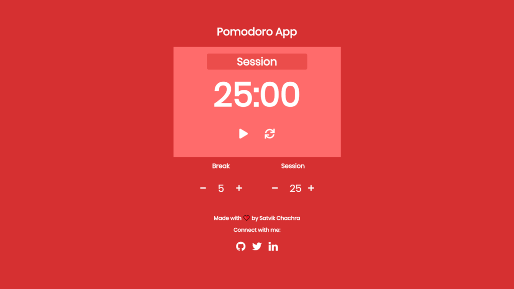 Pomofocus timer app