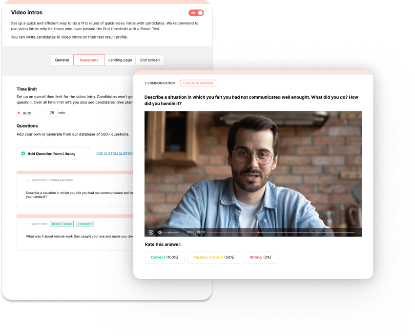 Toggl Hire async video interviews